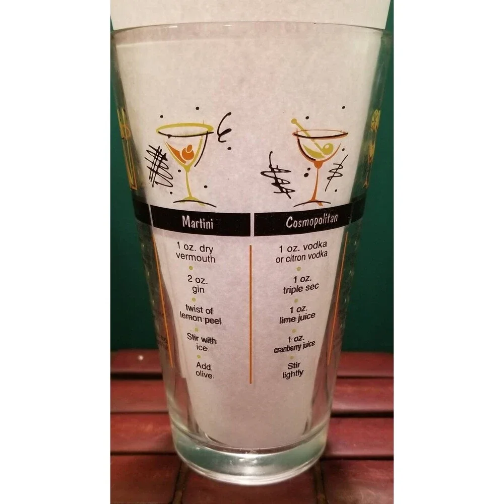 Vintage Retro Barware 16oz
